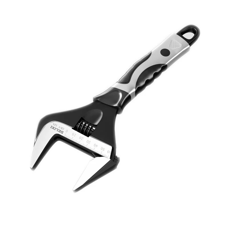 

Adjustable Wrench Tool Large Opening Multifunctional Bathroom Board Moving Hand Universal Trap