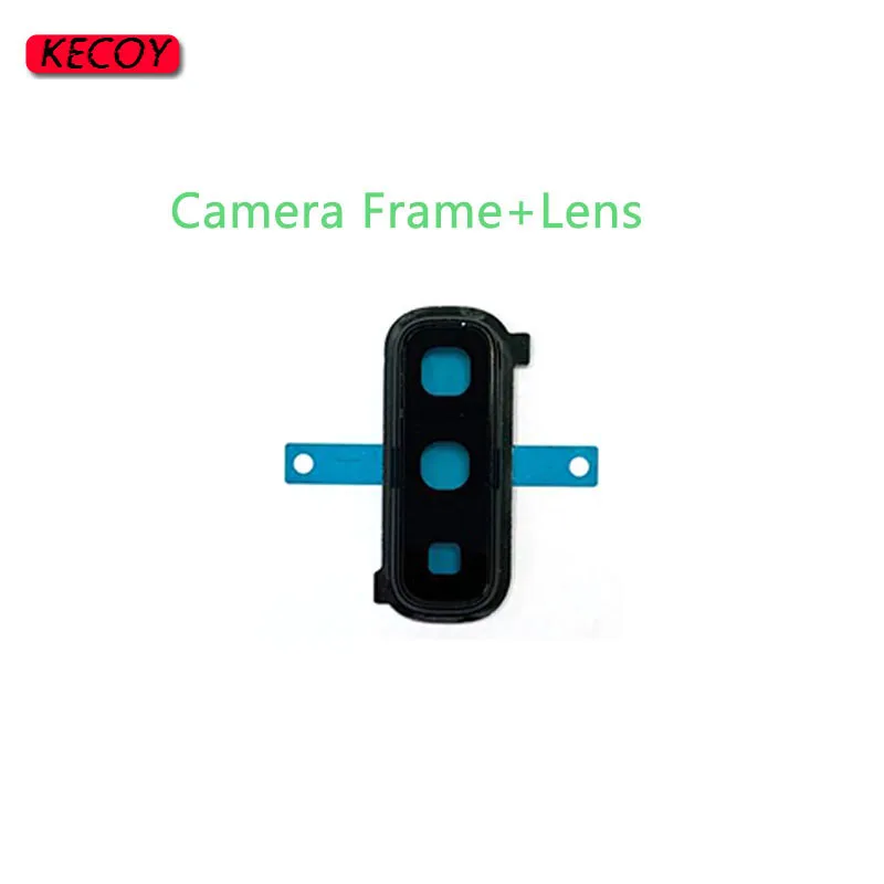 

1 шт. для Samsung Galaxy Fold W20 5G F900 F907 объектив камеры с рамкой для задней батареи стеклянная крышка Запасная часть