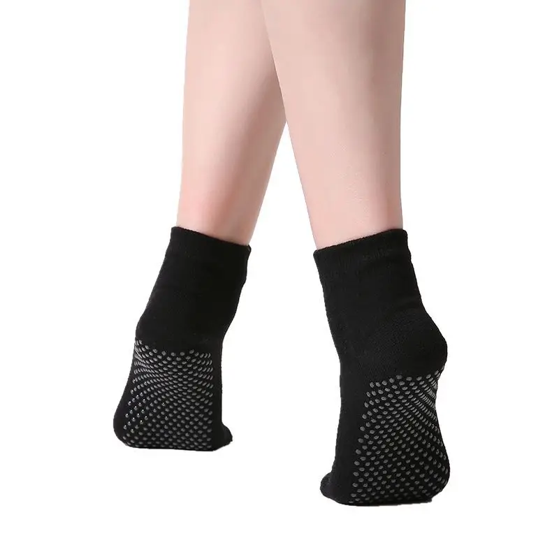 1 пара женские носки для йоги мужские Нескользящие на пять пальцев хлопковые