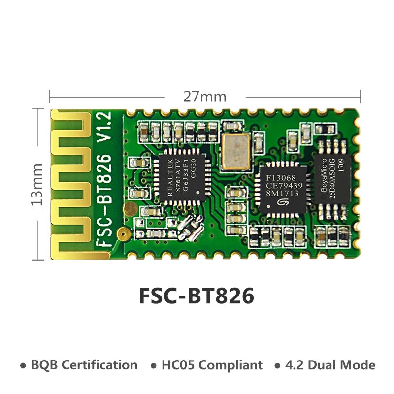 FEASYCOM SPP BLE Bluetooth 4 2 модуль поддерживает режим Master Slave совместим с HC-05 HC-06 |