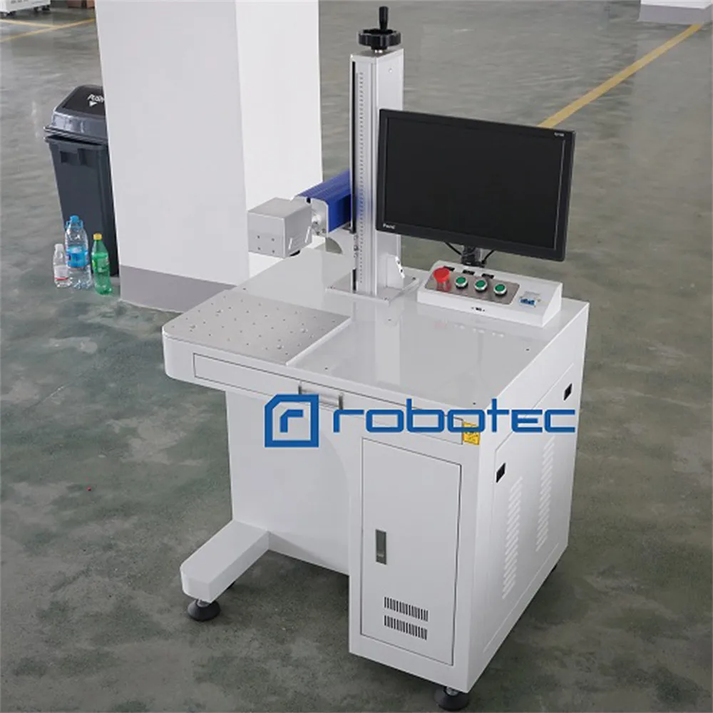 Сумасшедшая акция 50 Вт волоконная лазерная маркировочная машина с