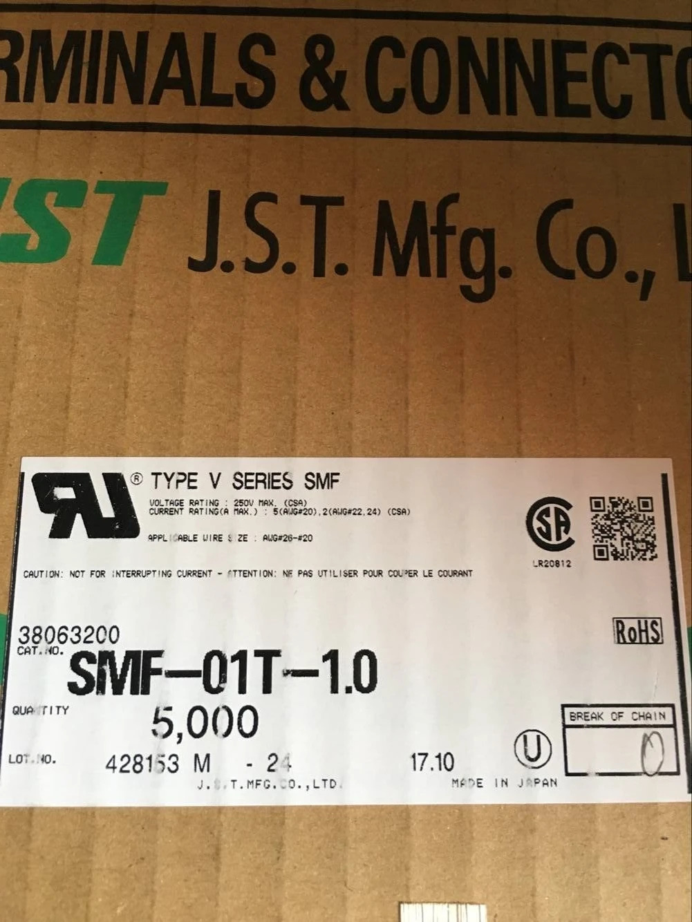 JST B4PS-VH 100% piezas nuevas con cabezal CONN R/A 4POS 3,96 MM-0