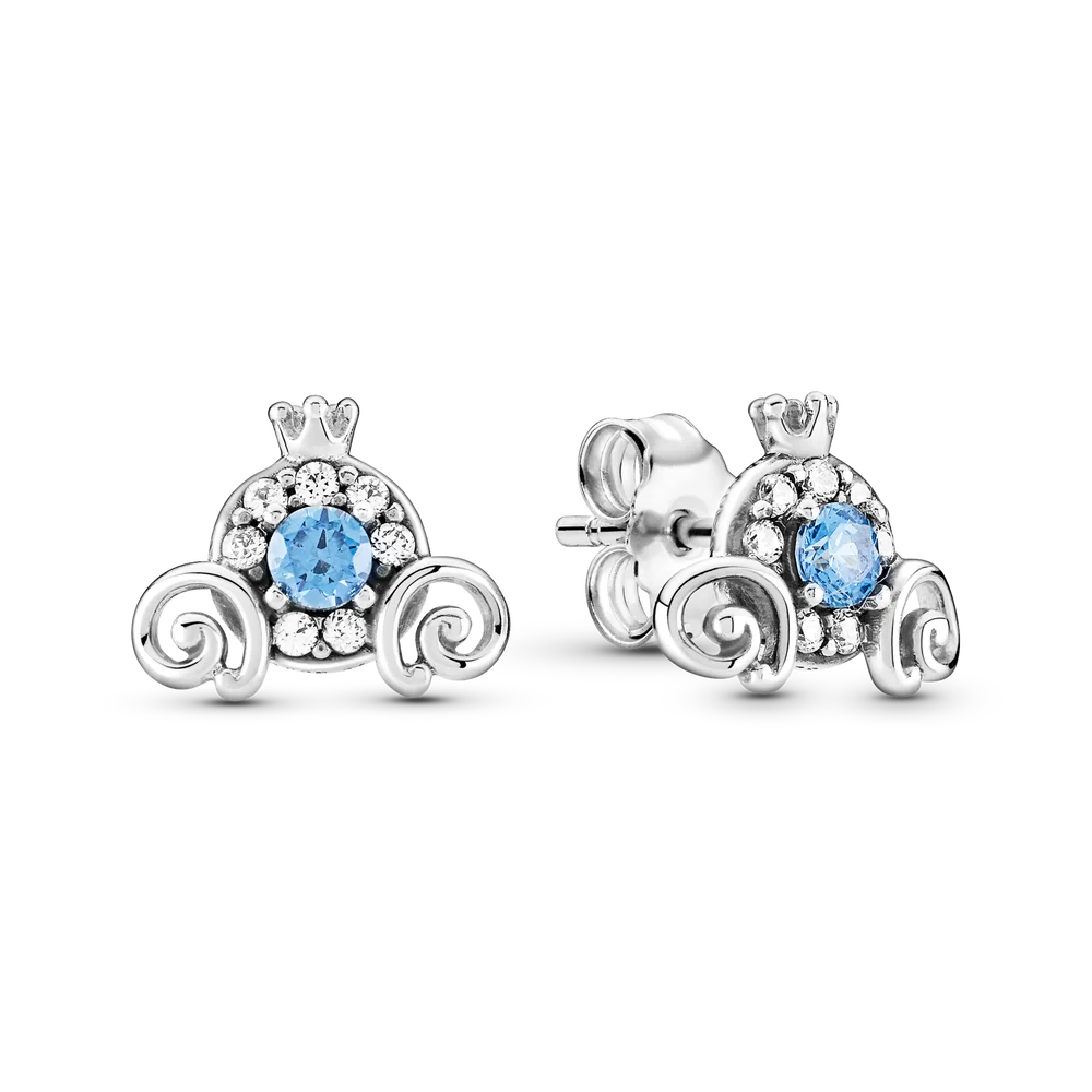 

FORVIONA Jewelry Set Crown Pendant Necklace Stud Earrings Ring Fine Jewelry Set For Women Engagement Decor