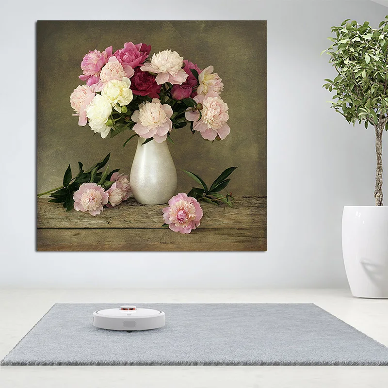  Famous Painted Colorful Flowers Art Oil Painting On Canvas Wall Adornment Pictures For Live Room Home Decor | Дом и сад