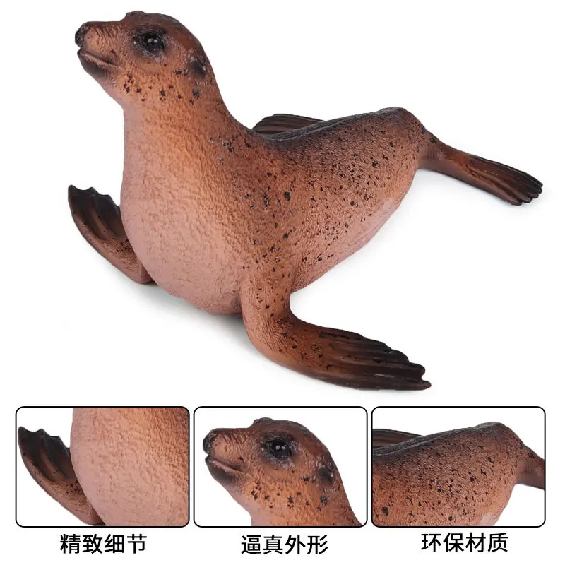 Фигурки морских львов фигурки животных коллекционные игрушки морские животные