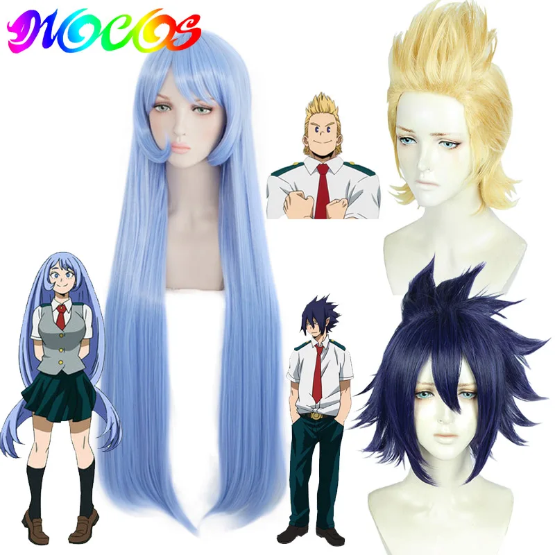 Парик для косплея Boku no My Hero Academia Big 3 Lemillion Mirio Togata Million Toogata Tamaki Amajiki Nejire Hadou