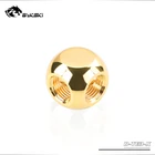 Адаптер-разветвитель BYKSKI G14 дюйма, 3 канала, кубический, с водяным охлаждением, для аксессуаров, черный, белый, серебристый, золотой, синий, B-TE3-X