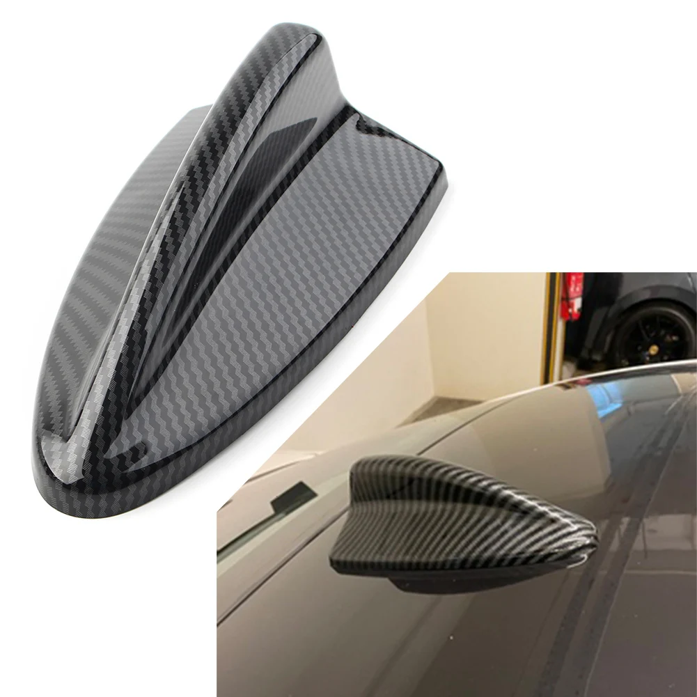 Car Shark Fin Antenna Cover Carbon Fiber ABS For BMW E90 E91 M3 3Series 1Series E82 2007 2008 2009 2010 2011 2012 2013 | Автомобили и