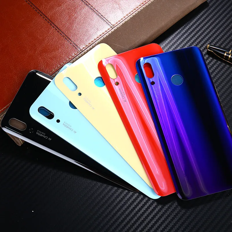

Крышка батарейного отсека Nova3 для Huawei Nova 3, корпус, стекло, ремонт, замена, задняя крышка телефона, задняя крышка + клей для логотипа