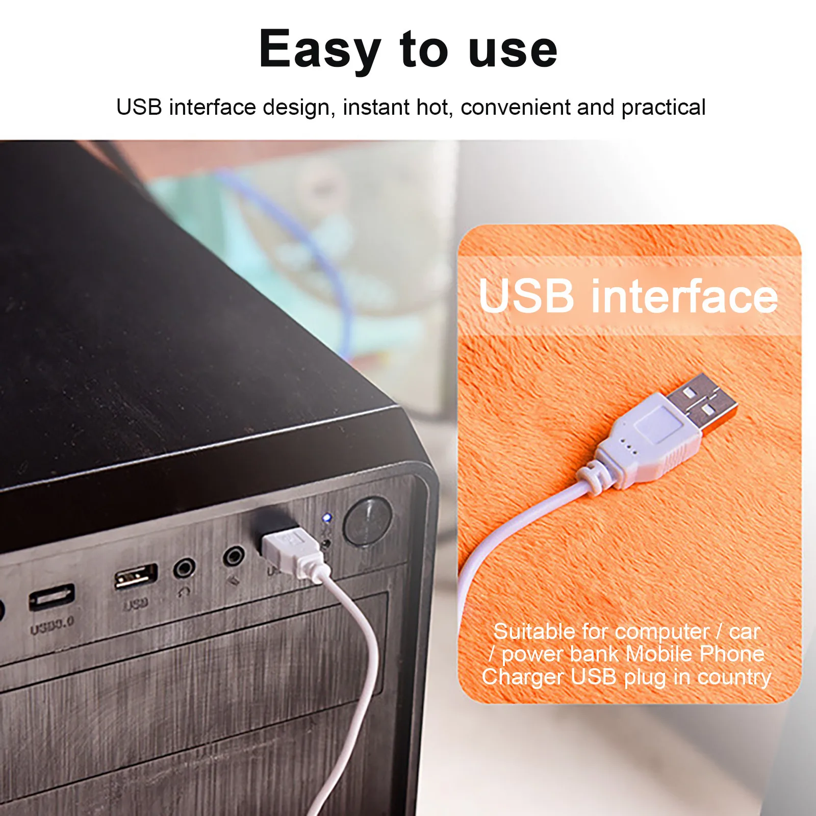 Тапочки с подогревом для ног Usb обогреватель обувь электрические тапочки дома