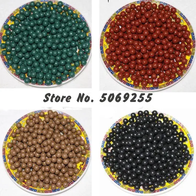 100 шт. 9 10 мм стреляющая Рогатка грязные бусины шариковый патрон для пейнтбола