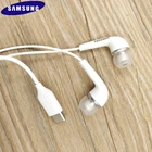 Оригинальные наушники-вкладыши Samsung типа C с микрофоном, проводная гарнитура с басами для Galaxy S21, S20, Note 10 Plus, S21FE, S20FE, A8S, A80