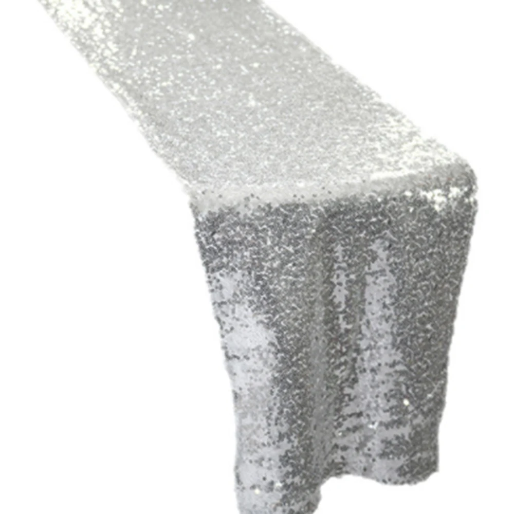 

30x180cm Sequin table flag Glitter Party Supplies Decorations For Wedding Birthday Baby Shower wedding birthday party decor
