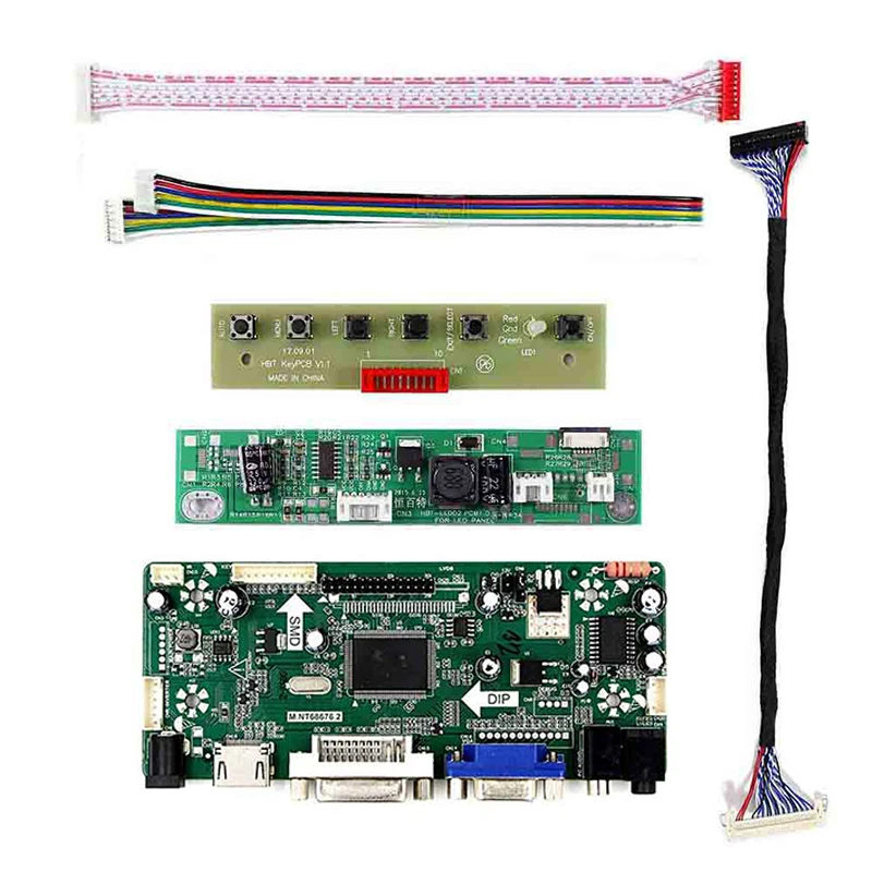 Controller Board for 20" LM200WD3-TLF1 / LM200WD3-TLF2 LM200WD3-TLF4 LED LCD Display 1600×900 VGA+HDMI-Compatible Driver | Компьютеры