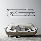 Геометрический куб стикер на стену креативная офисная домашняя настенная виниловая наклейка Геометрия художественный настенный плакат 3D Imagine дизайн Настенная роспись AC075