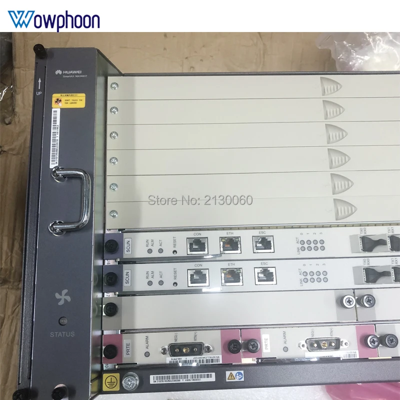 Волоконно-оптическое оборудование fibra olt Huawei GPON OLT MA5683T с корпусом + вентилятором 2 *