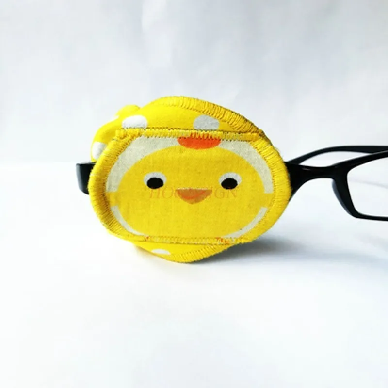 Birds Amblyopia Eye Mask Monocular correction full cover for children hand-made cotton summer light and three-dimensional