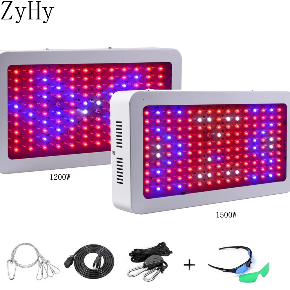 Светодиодный светильник для выращивания растений 600 Вт 800 1000 1200 1500 1800 2000 полный