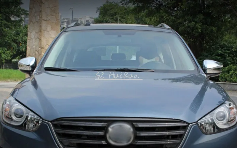 2 предмета хром заднего вида для боковой двери зеркала протектор Mazda CX5 2015-2016 |