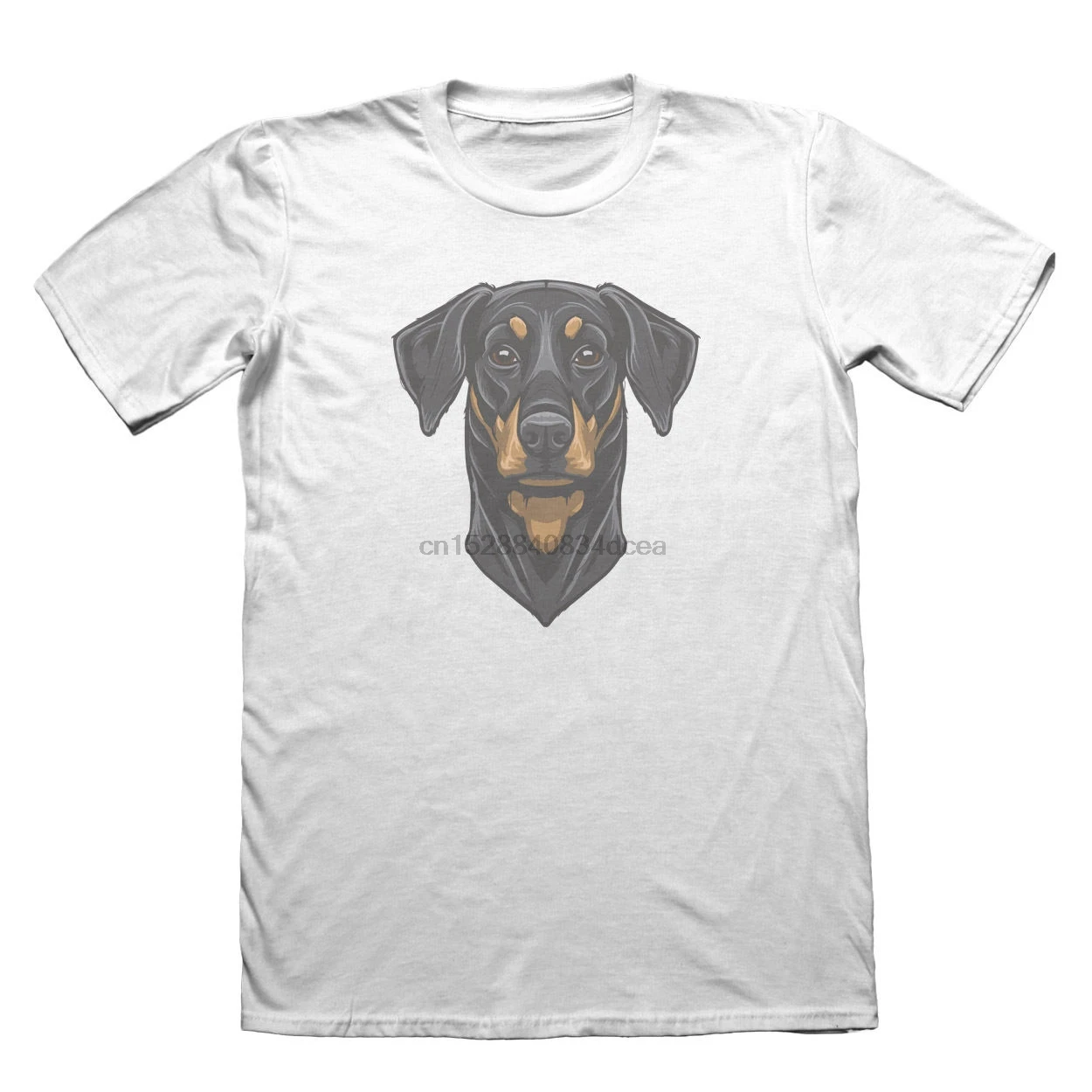 

2019 Summer Fashion Hot Doberman T-Shirt - Men Fathers Day Christmas Gift #7342 Tee shirt