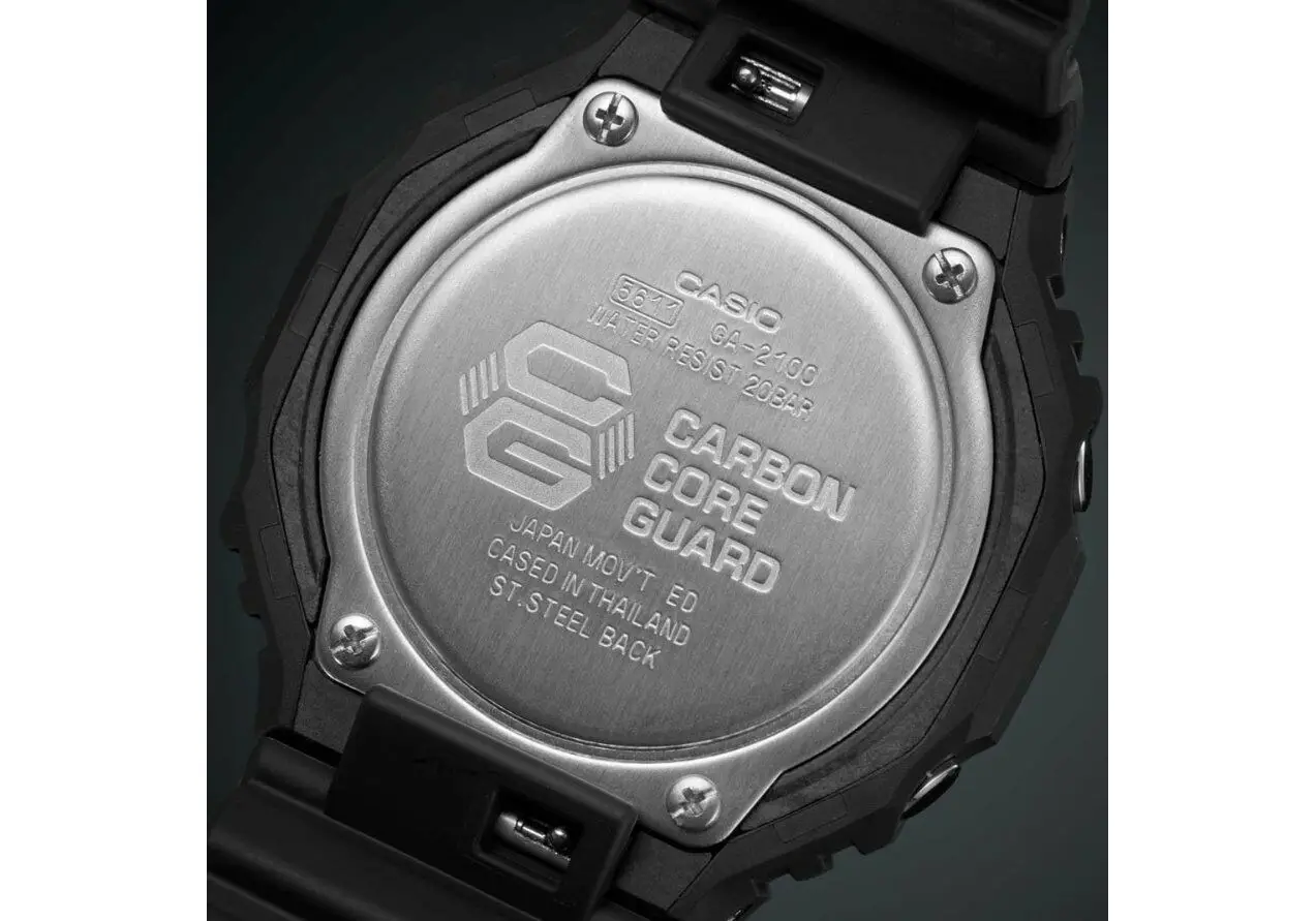 Часы Casio G SHOCK GA 2100 1A1ER – оригинальные мужские кварцевые наручные часы с