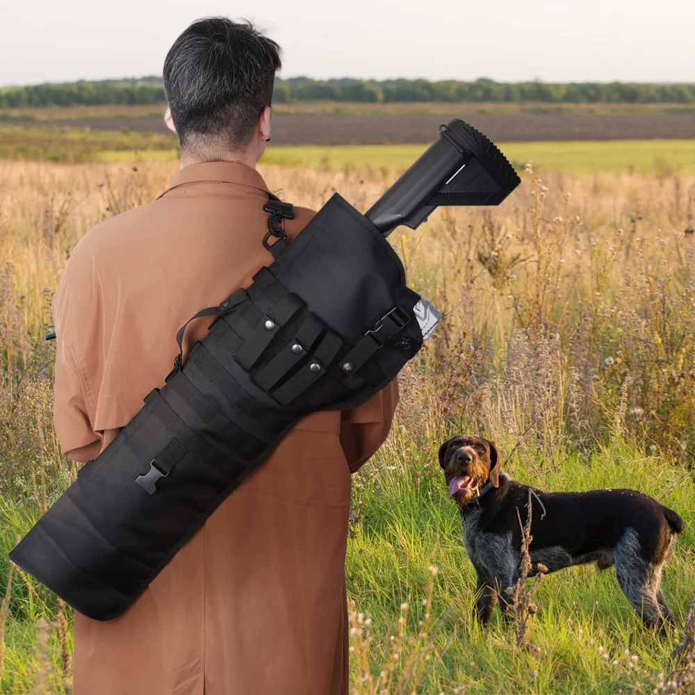

Tactical Rifle Shotgun Bag Holster Military Long Gun Knife Bag Scabbard Holster Protective Airsoft Case Shoulder Sling Holster