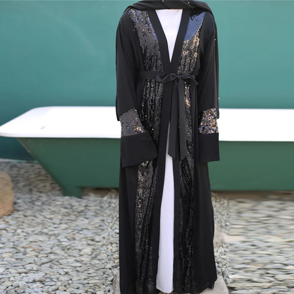 Рамадан Eid Mubarak Abaya Дубай Турция кимоно кардиган хиджаб мусульманское платье Caftan