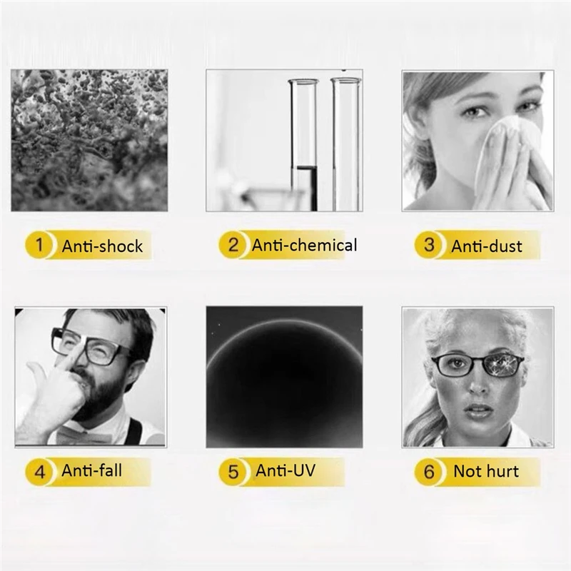 Защитные очки для работы противопылевые противотуманные противопесочные