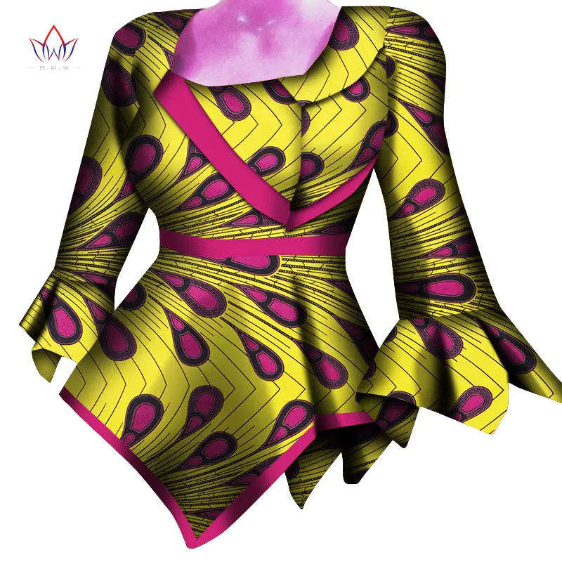 

Women Clothes 2021 African Shirts For Women Dashikis 6xl Africa Clothing Women Traditional African Clothing Cotton Top WY6898