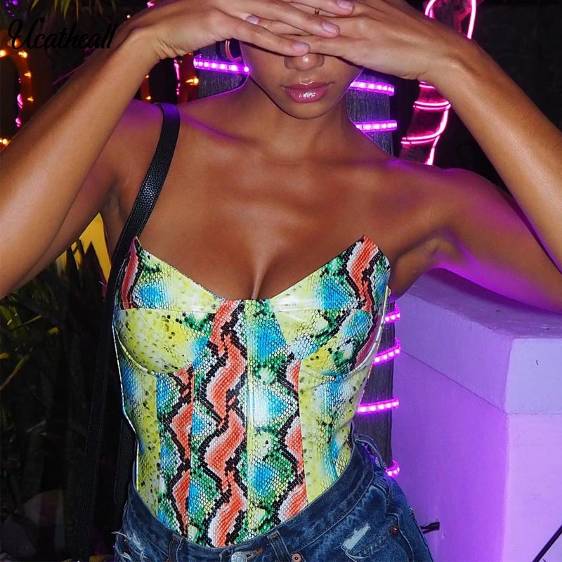 И без бретелек майка на бретелях шнуровке с низким вырезом спине для тела