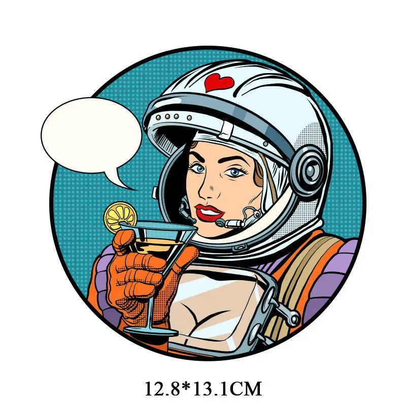 ZT1180 Модная печать Таро переводная железная нашивка для одежды DIY термопереводные буквы животные голова быка Единорог стикер горячий пресс - Цвет: ZT1180