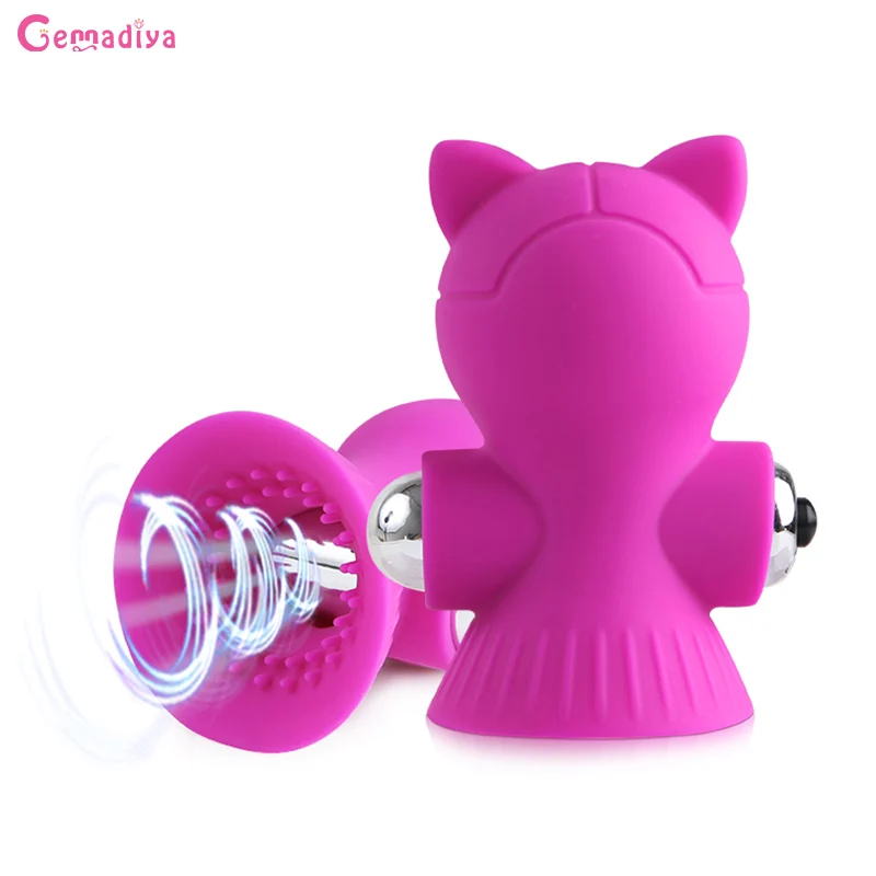 Вибратор для сосания в форме пули клитор Стимулятор точки G сосков киска лизание