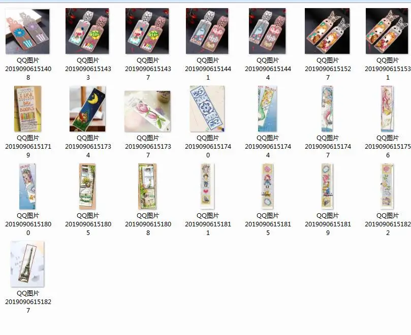 NEW 023 DIY Craft Stich Cross Stitch Bookmark Christmas Plastic Fabric Needlework Embroidery Crafts Counted Cross-Stitching Kit | Дом и сад