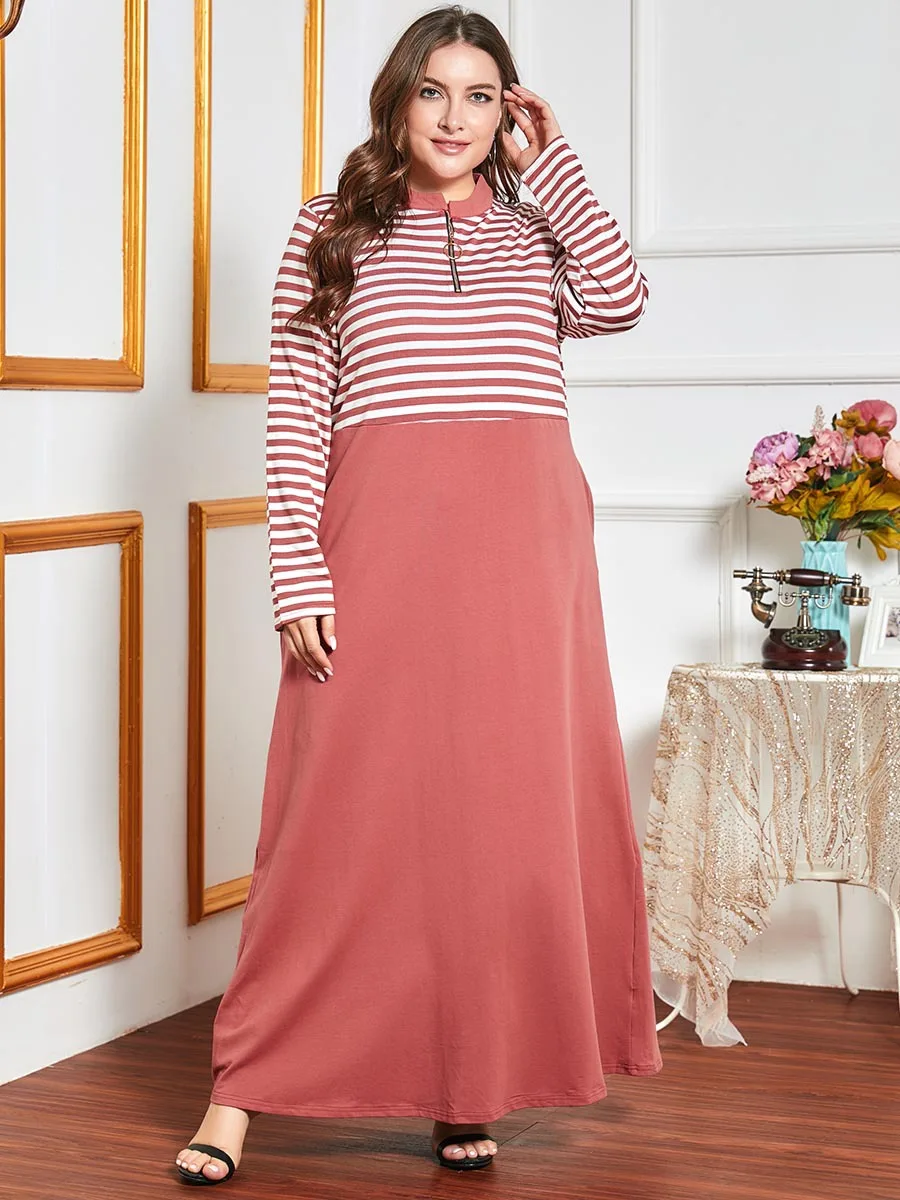 Спортивный костюм с капюшоном длинное платье для женщин мусульманский Дубай