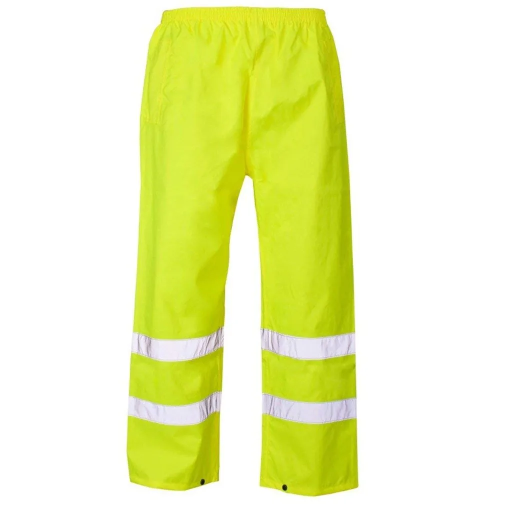 Мужские брюки для работы в дороге свободные высокая видимость костюм рабочая