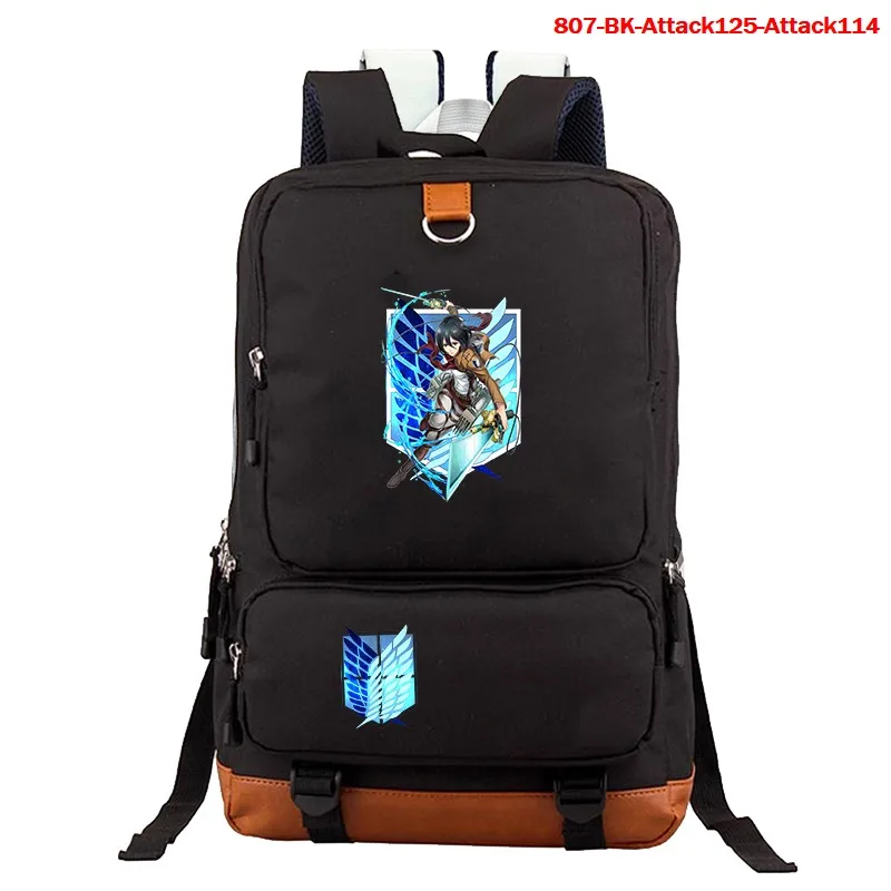 

Аниме рюкзак для косплея по аниме «атака на Титанов» (Для мужчин, Детский рюкзак с рисунками из мультфильма; Для женщин Для мужчин школьный п...