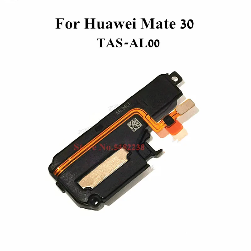 

100% Оригинальный громкоговоритель, модуль звонка для Huawei Mate 30 TAS-AL00, звуковой динамик, гибкий кабель, запасные части