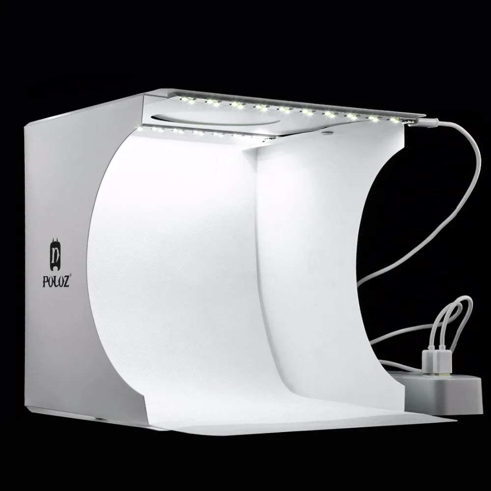 Мини-студийный диффузный софтбокс PULUZ 20*20 см световой короб с 8