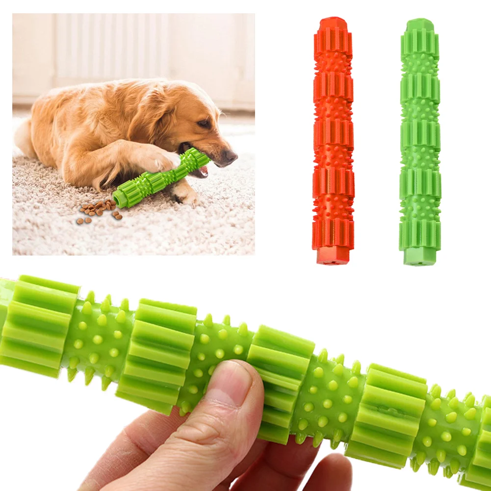 Зубная щетка для собак прочная жевательная игрушка мягкая резиновая зубная