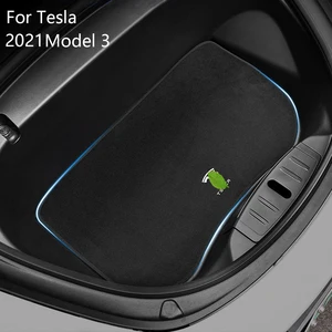 Model3 Car Front Trunk Mat For Tesla Model 3 2021 Accessories Model
Three 2017-2021 All-Weather Waterproof Wearable Foot Pad