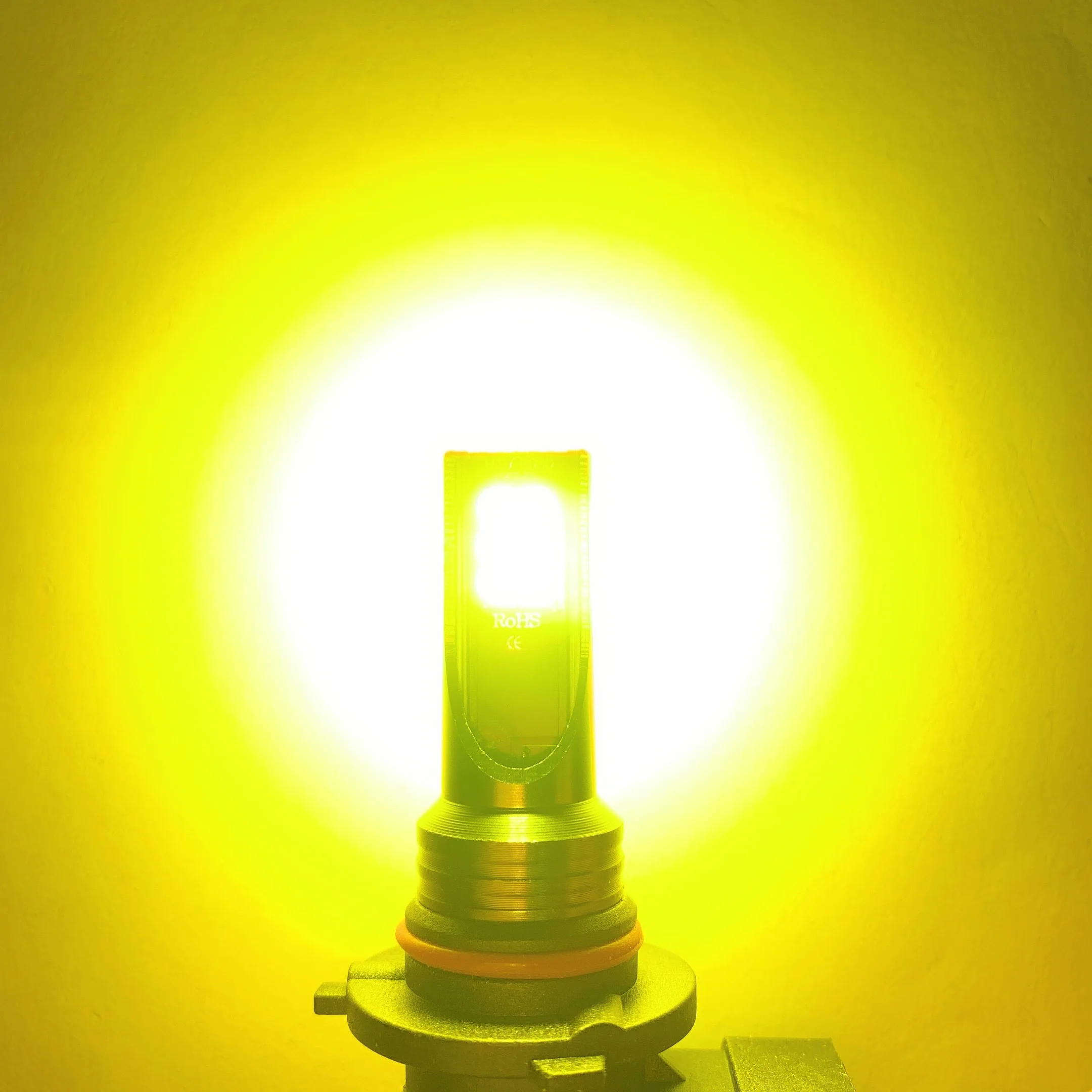 

2 шт., Автомобильные светодиодные лампы H8 H11 HB4 HB3 9006 9005 H3 H7 H4 6000 лм 3000 К