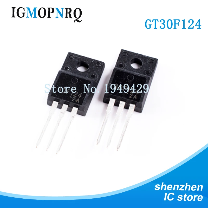 10 шт. GT30F124 30F124 TO 220F Новая быстрая доставка| |