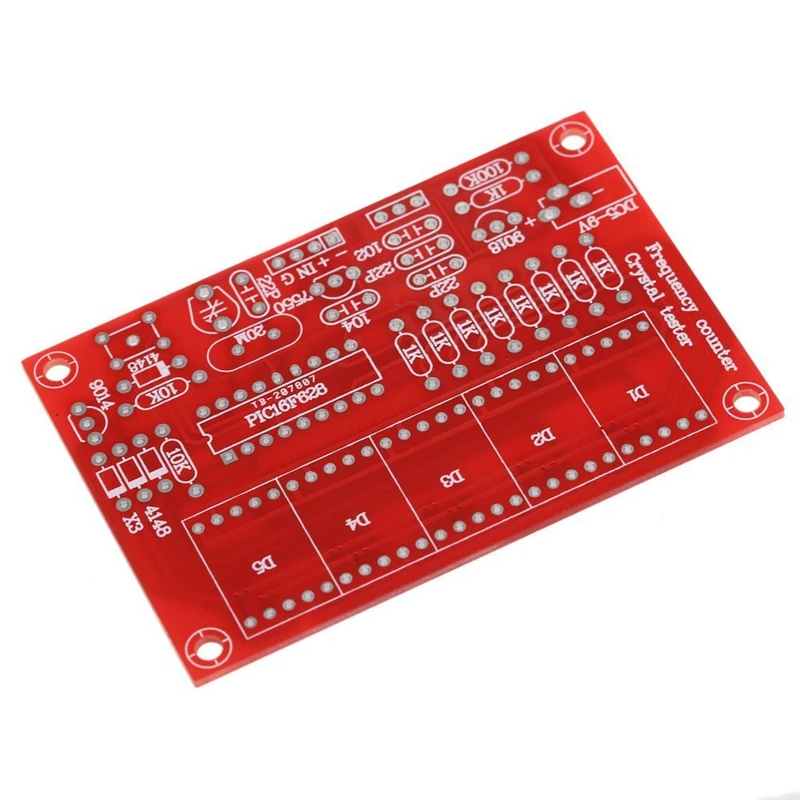 50 МГц кварцевый генератор частоты тестеры счетчика DIY Kit 5 разрешение цифровой