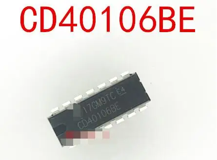 IC 100% Новинка Бесплатная доставка CD40106BE DIP 14|Запасные части| |