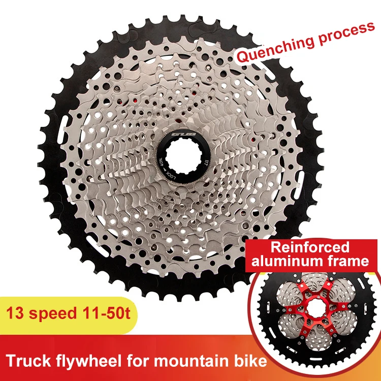 

Велосипедная Звездочка для горного велосипеда GUB CS13, легкий внедорожник, Аксессуары для велосипеда, 11T-46T, 13 скоростей