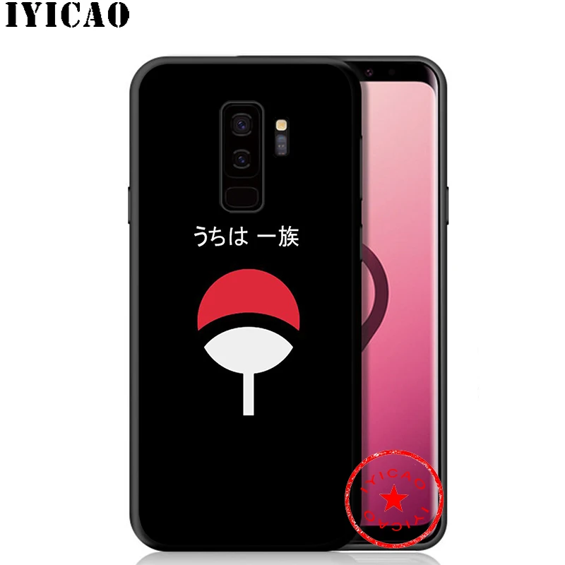 IYICAO Наруто Shippuden логотип мягкий Чехол для samsung Galaxy S10e S10 S9 S8 Plus S6 S7 Edge Note 10 9 8 TPU |