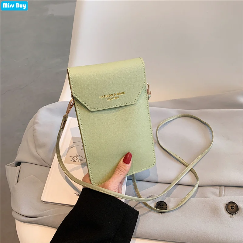 

Women PU Leather Phone Bag For iPhone 13/Samsung M52 A12/Xiaomi Case Cell Phone Purses Crossbody Bags Shoulder Bag Phone Pouch