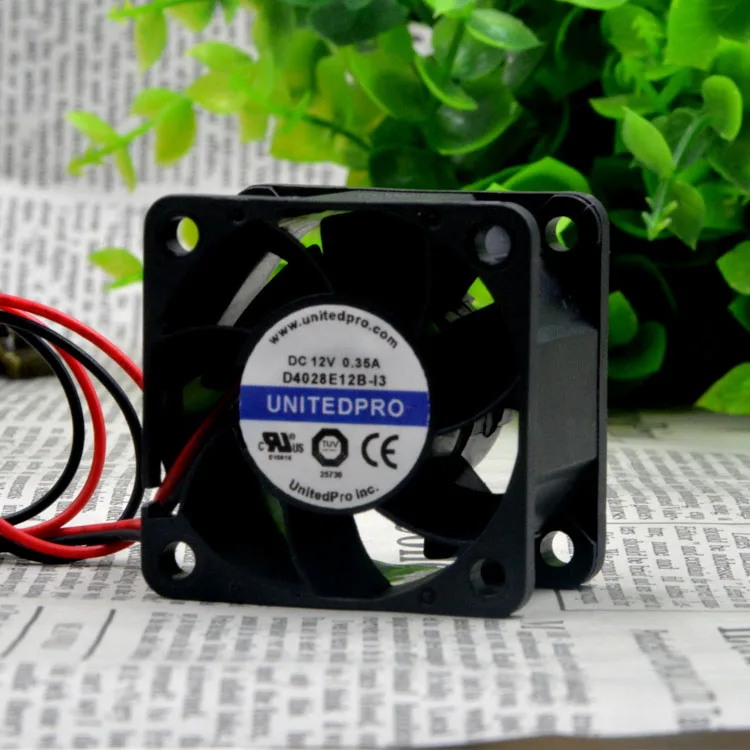 

Unitedpro 4028 D4028E12B-I3 12V 0.35A вентилятор для переключателя сервера 4 см