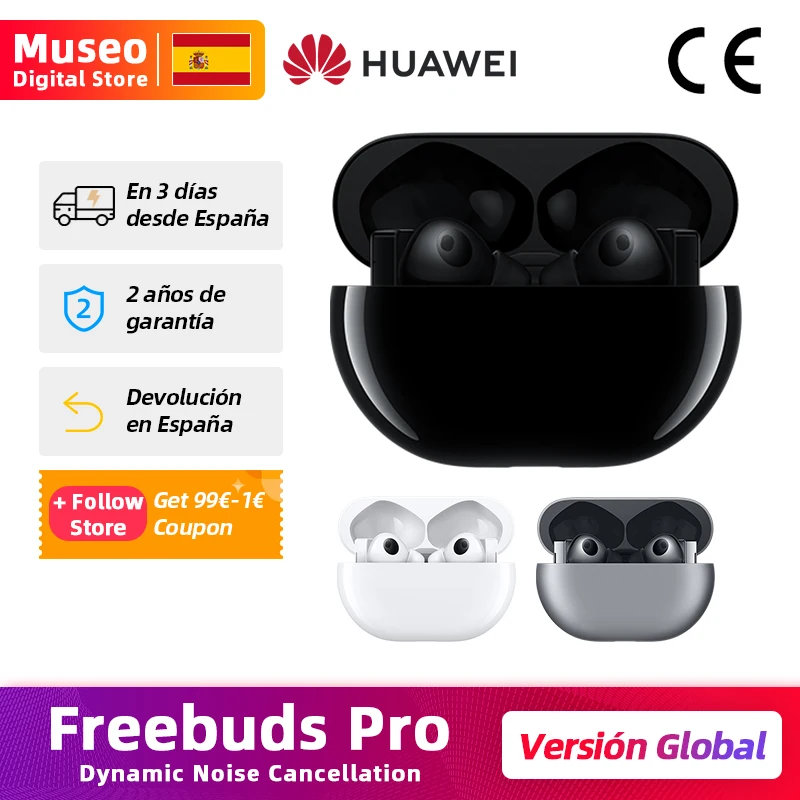HUAWEI FreeBuds Pro активное шумоподавление окружающий звук Прозрачная передача голоса