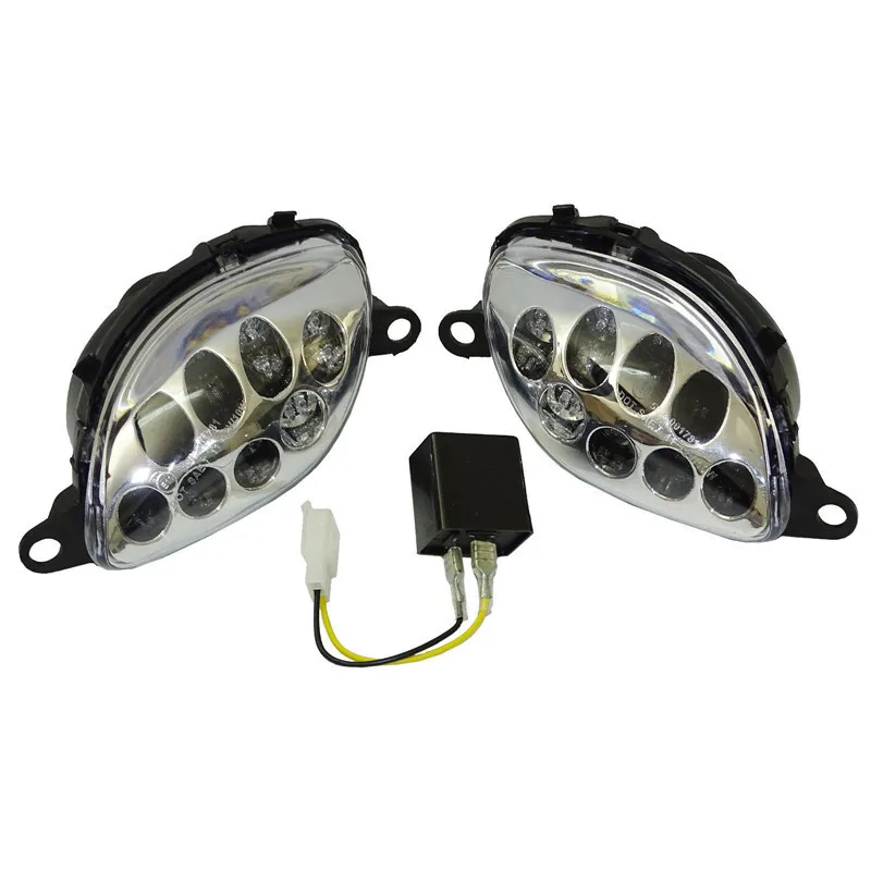 Waase для Suzuki Hayabusa GSXR1300 GSX1300R 1999 2000 2001 2002 2003 2004 2005 2006 2007 Поворотники передние мигалка светодиодный светильник